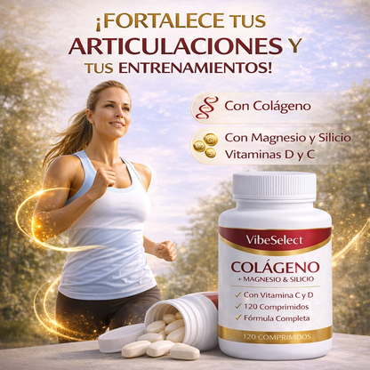 Recupera Tu Libertad de Movimientos con Colágeno VibeSelect 120 comprimidos